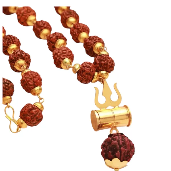 Rudraksha_Trishul_Pendant_Mala,_Lab_Certified