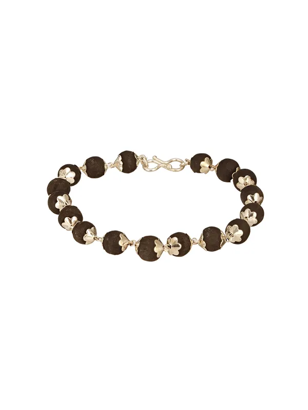Karungali_Black_Beaded_Mala_&_Bracelet_Combo_for_Men