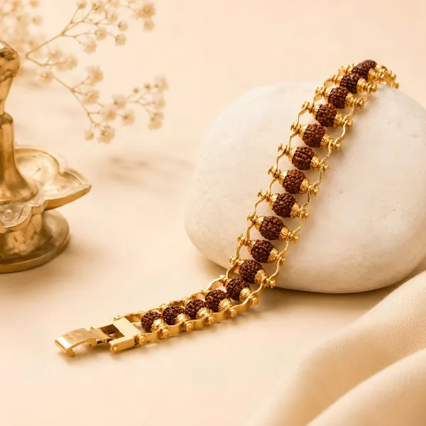 Gold_Plated_Modern_Rudraksha_Bracelet_For_MEN_AND_WOMEN_(Divine_Aura_Bracelet)