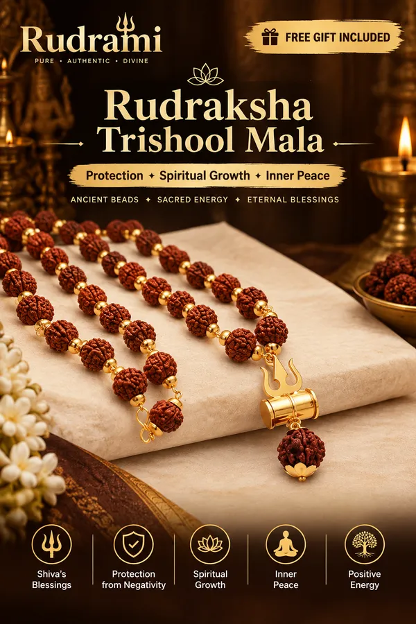 Rudraksha_Trishul_Pendant_Mala,_Lab_Certified
