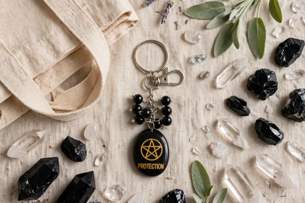 Black_Tourmaline_Protection_Keychain
