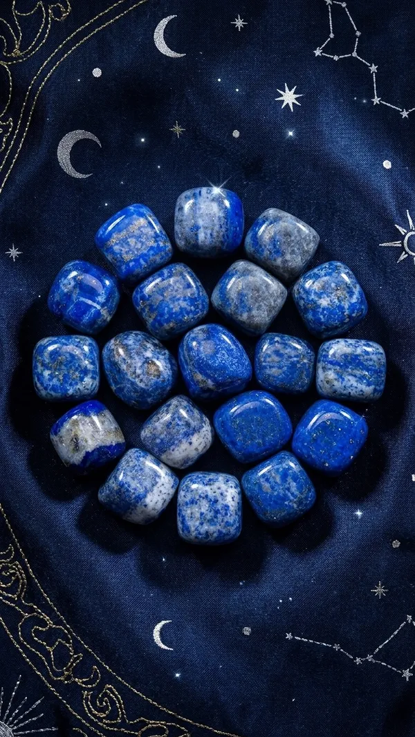 Lapiz_Lazuli_Tumbles