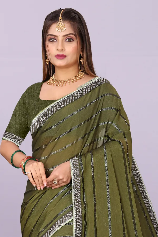 Green_Printed_Saree_for_Women