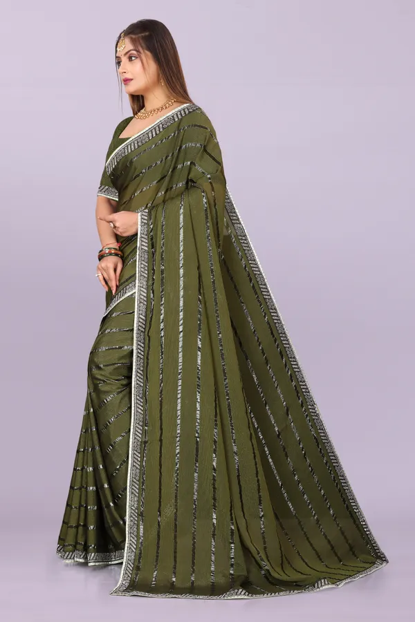 Green_Printed_Saree_for_Women