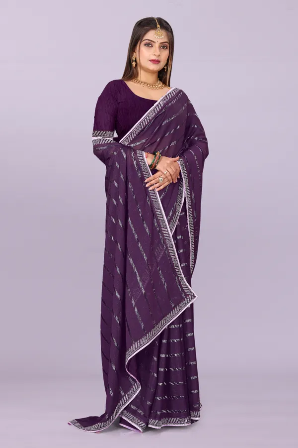 Pink_And_Teal_Woven_Saree_for_Women