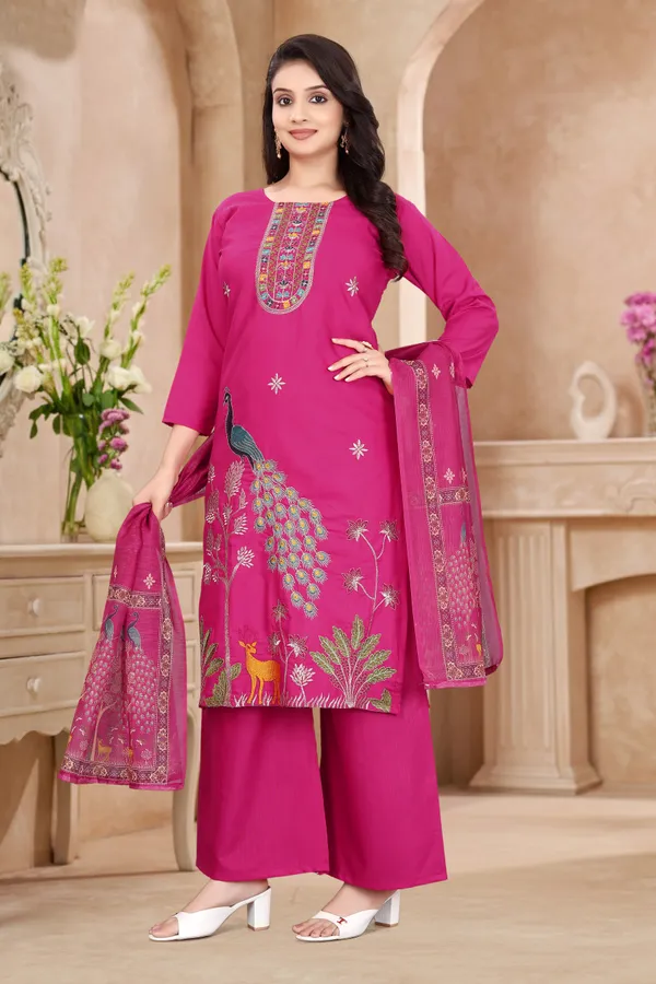 Purple_Patterned_Saree_for_Women