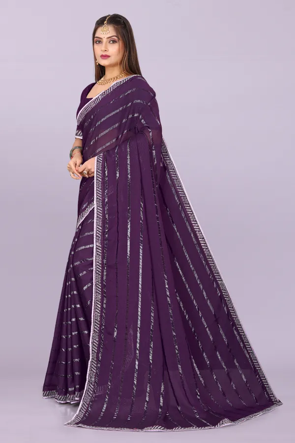 Pink_And_Teal_Woven_Saree_for_Women