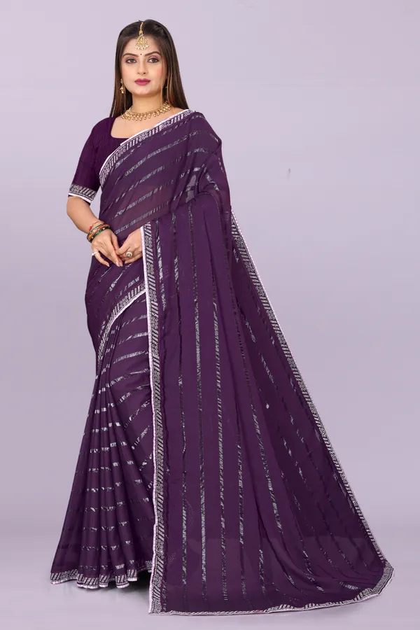 Pink_And_Teal_Woven_Saree_for_Women