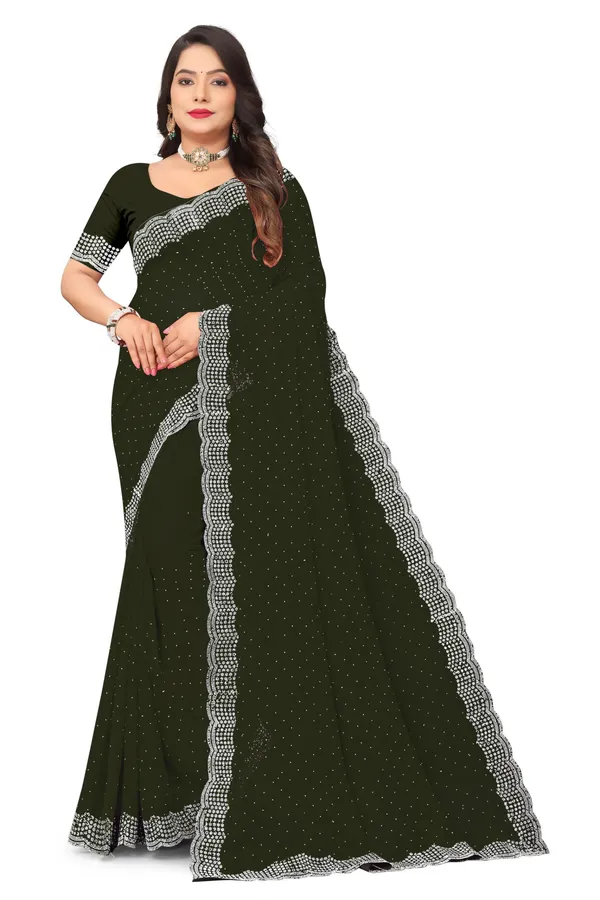 Red_Woven_Floral_Saree_for_Women
