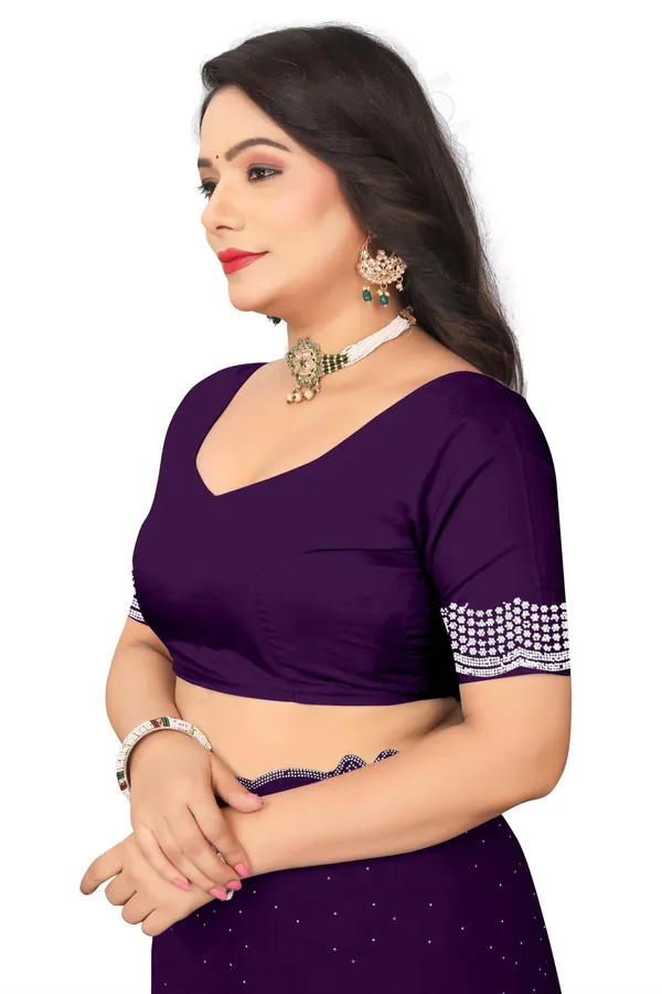 Purple_Woven_Floral_Saree_for_Women