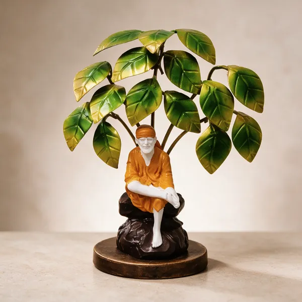 Sai_Baba_Leaf_Sculpture