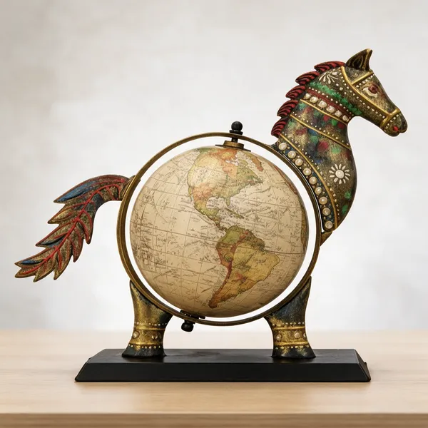 Luxury_Horse_Globe