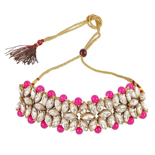 Fashion_Latest_Choker_Design_Antique_Kundan_Traditional_Necklace_Jewellery_Set_for_Women