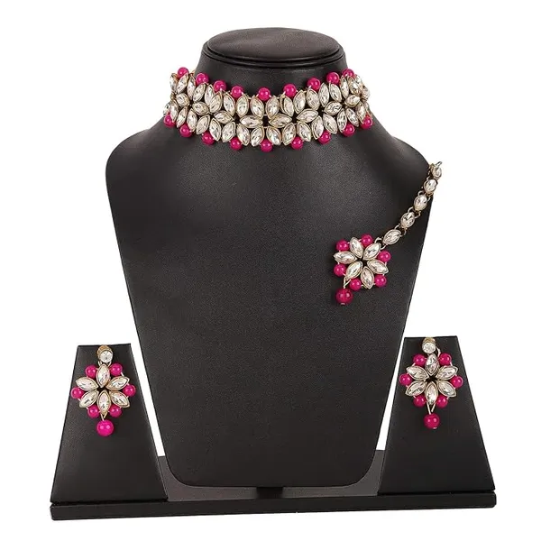Fashion_Latest_Choker_Design_Antique_Kundan_Traditional_Necklace_Jewellery_Set_for_Women