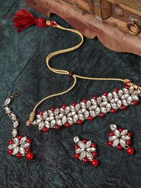 Fashion_Latest_Choker_Design_Antique_Kundan_Traditional_Necklace_Jewellery_Set_for_Women