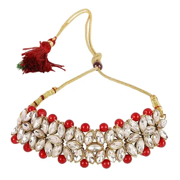 Fashion_Latest_Choker_Design_Antique_Kundan_Traditional_Necklace_Jewellery_Set_for_Women