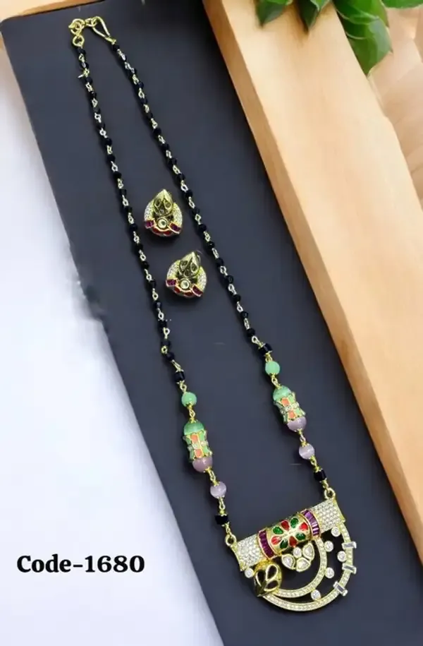 Prizetaa_Brass_Designer_Traditional_Mangalsutra_With_Earrings_Jewellery_Set_For_Women