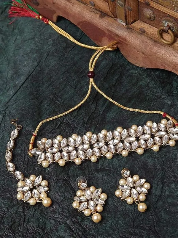 Fashion_Latest_Choker_Design_Antique_Kundan_Traditional_Necklace_Jewellery_Set_for_Women