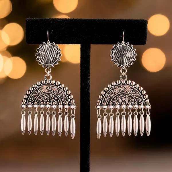 Prizetaa_Long_Strand_Two_Tone_Oxidise_Dangler_Earrings_Pack_of_2