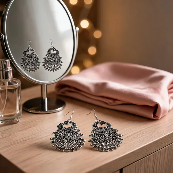 Prizetaa_Oxidise_Peocock_Hook_Earrings_Pack_Of_2