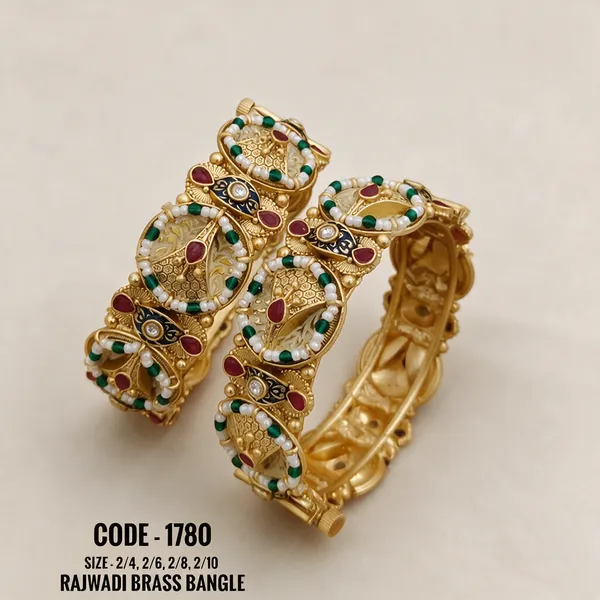 Prizetaa_Rajwadi_Brass_Ethnic_Adjustable_Kada_For_Women