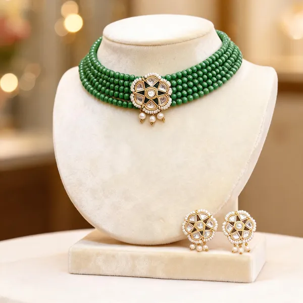 Prizetaa_Green_Crystal_Floral_Choker_Necklace_With_Stud_Earrings_Wedding_Jewellery_Set_For_Women