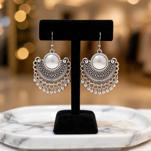 Prizetaa_Silver_Colour_Mirror_Hook_Earrings