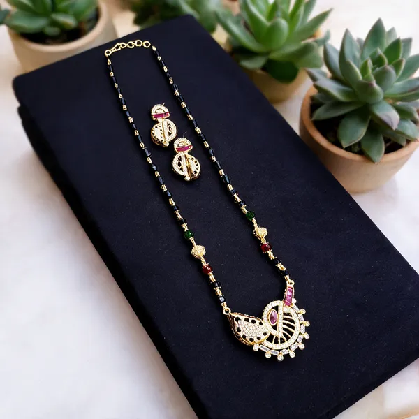 Prizetaa_Brass_Designer_Traditional_Mangalsutra_With_Earrings_Jewellery_Set_For_Women