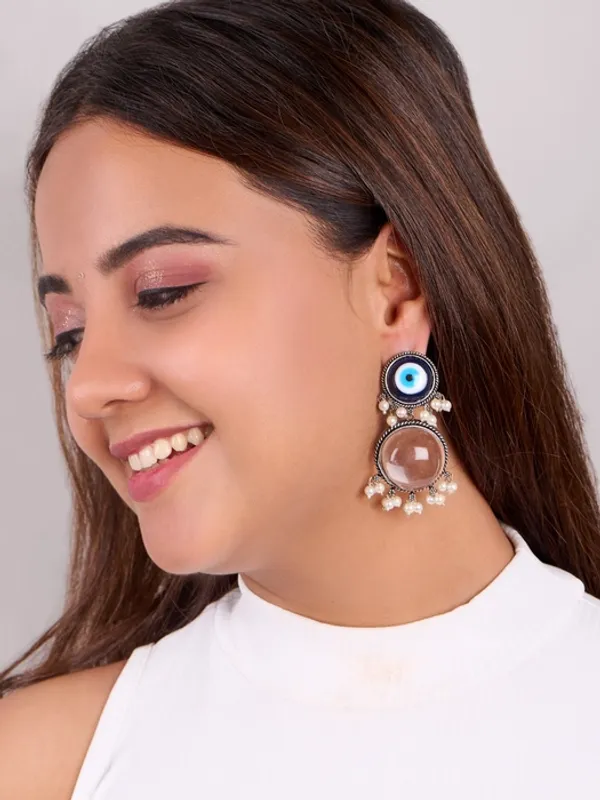 Prizetaa_Oxidized_Evil_Eye_Blue_And_White_Dangle_Earrings_For_Women
