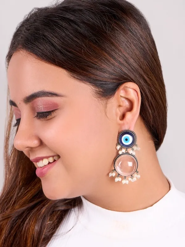 Prizetaa_Oxidized_Evil_Eye_Blue_And_White_Dangle_Earrings_For_Women