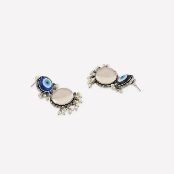 Prizetaa_Oxidized_Evil_Eye_Blue_And_White_Dangle_Earrings_For_Women