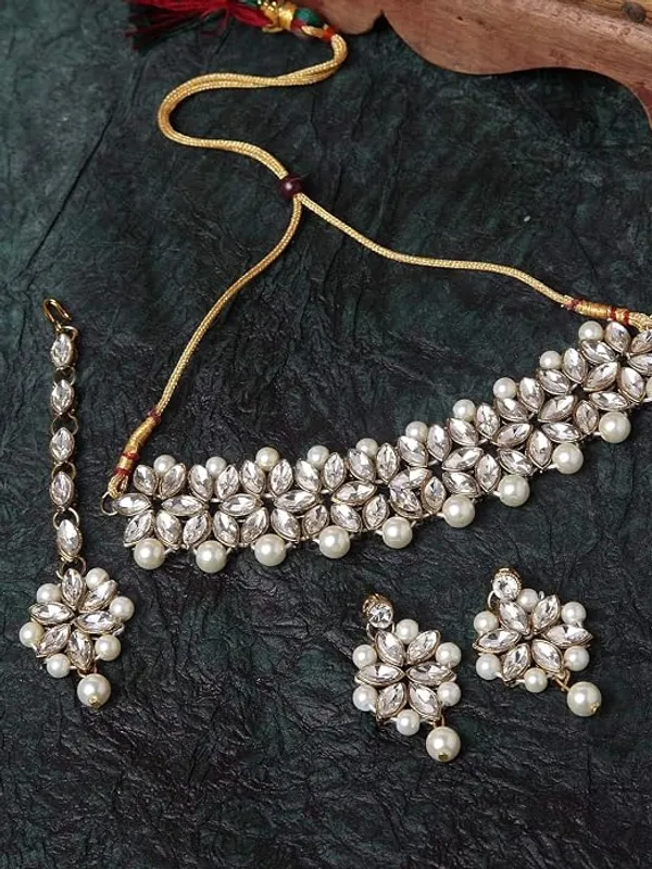 Fashion_Latest_Choker_Design_Antique_Kundan_Traditional_Necklace_Jewellery_Set_for_Women
