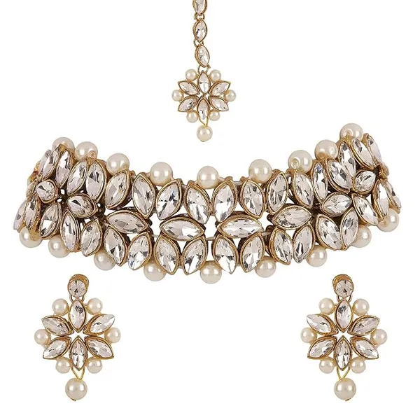 Fashion_Latest_Choker_Design_Antique_Kundan_Traditional_Necklace_Jewellery_Set_for_Women