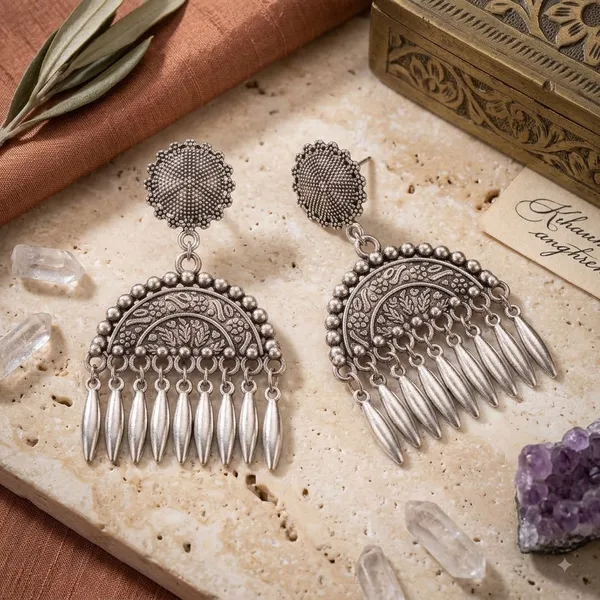 Prizetaa_Long_Strand_Two_Tone_Oxidise_Dangler_Earrings_Pack_of_2