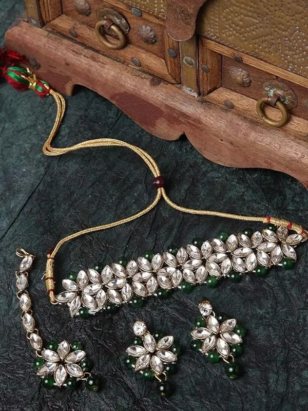 Fashion_Latest_Choker_Design_Antique_Kundan_Traditional_Necklace_Jewellery_Set_for_Women