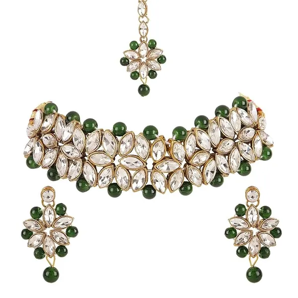 Fashion_Latest_Choker_Design_Antique_Kundan_Traditional_Necklace_Jewellery_Set_for_Women