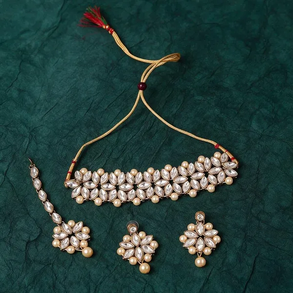 Fashion_Latest_Choker_Design_Antique_Kundan_Traditional_Necklace_Jewellery_Set_for_Women