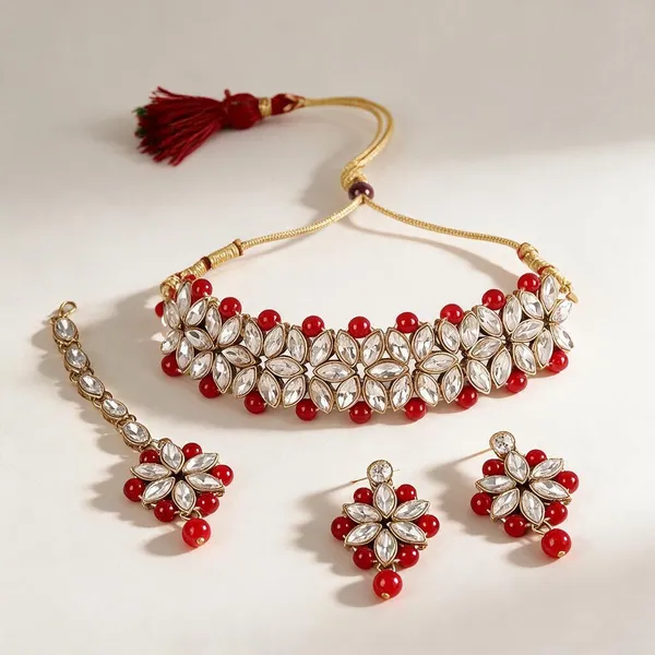 Fashion_Latest_Choker_Design_Antique_Kundan_Traditional_Necklace_Jewellery_Set_for_Women