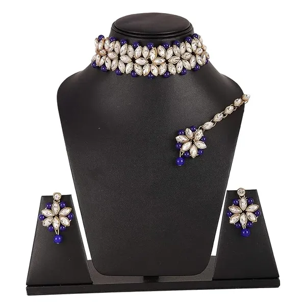 Fashion_Latest_Choker_Design_Antique_Kundan_Traditional_Necklace_Jewellery_Set_for_Women