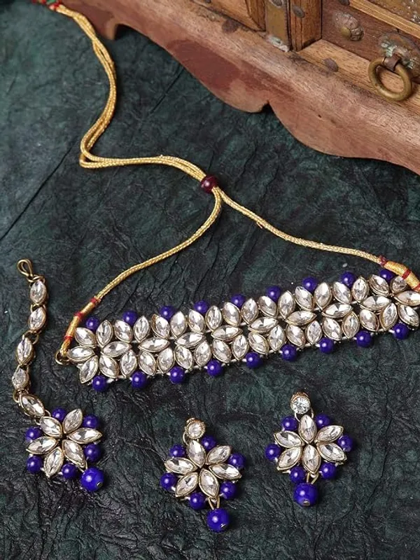 Fashion_Latest_Choker_Design_Antique_Kundan_Traditional_Necklace_Jewellery_Set_for_Women