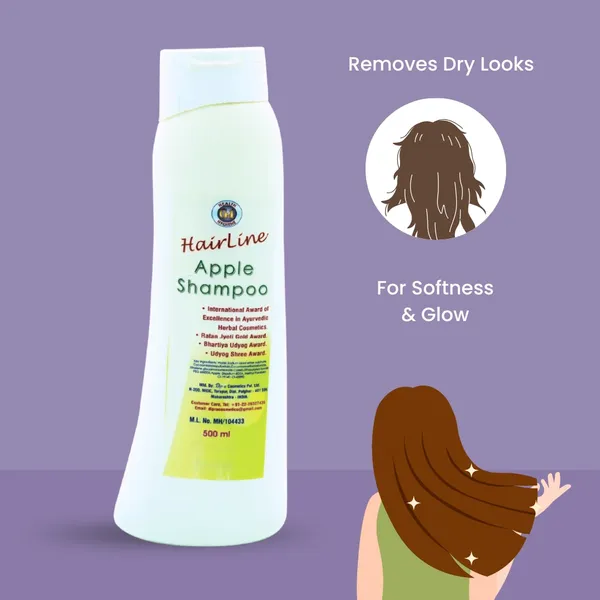 HairLine_Apple_Shampoo_500_Ml