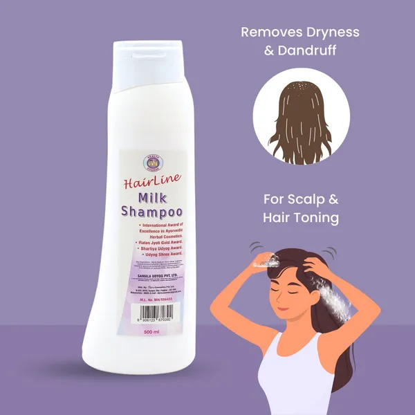 HairLine_Milk_Shampoo_for_Dryness_and_Dandruff