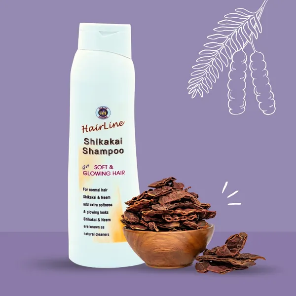 HairLine_Shikakai_Shampoo_For_Soft_And_Glowing_Hair
