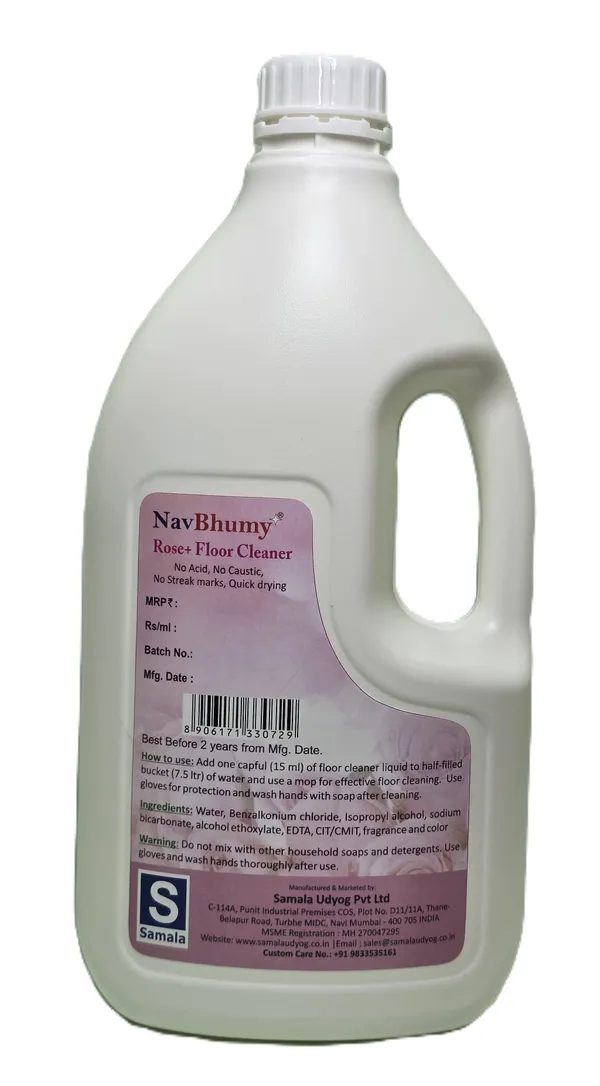 NavBhumy_+Rose_Fragrance_Floor_Cleaner