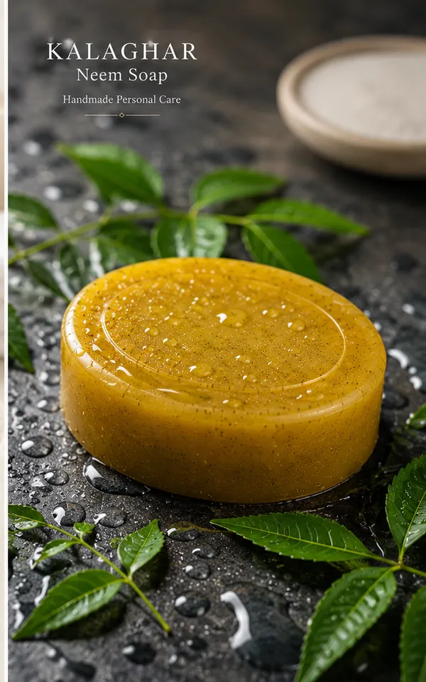 Kalaghar_Neem_Soap_|_Neem_Powder_Bathing_Bar_for_Everyday_Use_|_Bath_Soap_for_Men_&_Women_|_Pack_of_5_|_100_g_Each