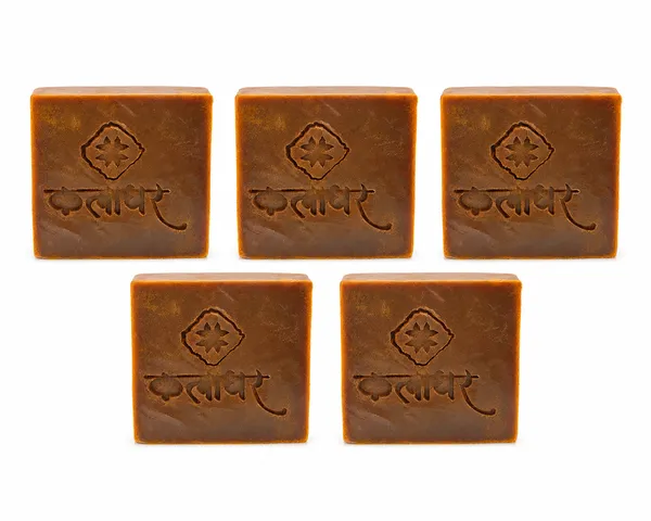 Kalaghar_Haldi_Chandan_Soap_|_Traditional_Bathing_Bar_for_Daily_Use_|_Bath_Soap_for_Men_&_Women_|_Pack_of_5_|_100_g_Each