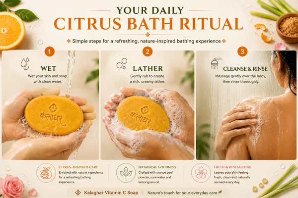 Kalaghar_Vitamin_C_Soap_|_Orange_Peel_Bathing_Bar_with_Lemongrass_Oil_|_Fresh_Bath_Soap_for_Men_&_Women_|_Pack_of_5_|_100_g_Each