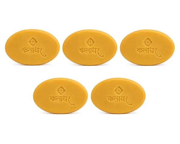 Kalaghar_Vitamin_C_Soap_|_Orange_Peel_Bathing_Bar_with_Lemongrass_Oil_|_Fresh_Bath_Soap_for_Men_&_Women_|_Pack_of_5_|_100_g_Each