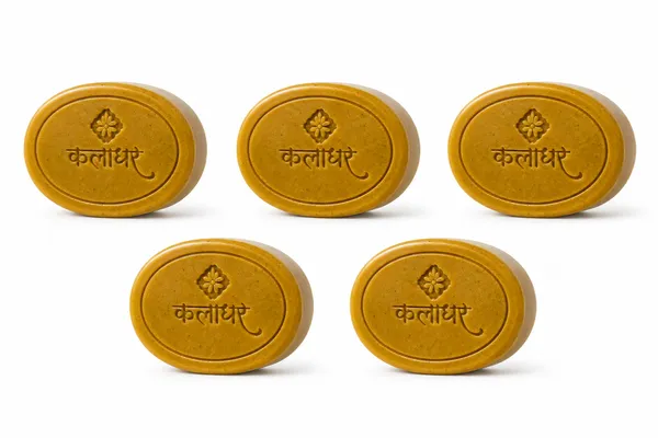 Kalaghar_Sandalwood_Soap_|_Handmade_Herbal_Bathing_Bar_with_Sandalwood_|_Daily_Bath_Soap_for_Men_&_Women_|_100_g_Each,_Pack_of_5