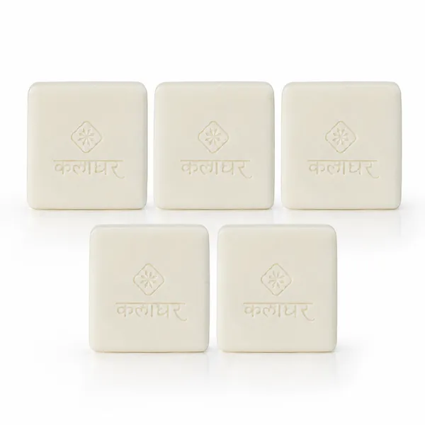 Kalaghar_Goat_Milk_Soap_|_Creamy_Goat_Milk_Bathing_Bar_|_Everyday_Bath_Soap_for_Men_&_Women_|_Pack_of_5_|_100_g_Each